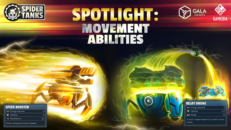 Spider Tanks Showcase: Movement Abilities