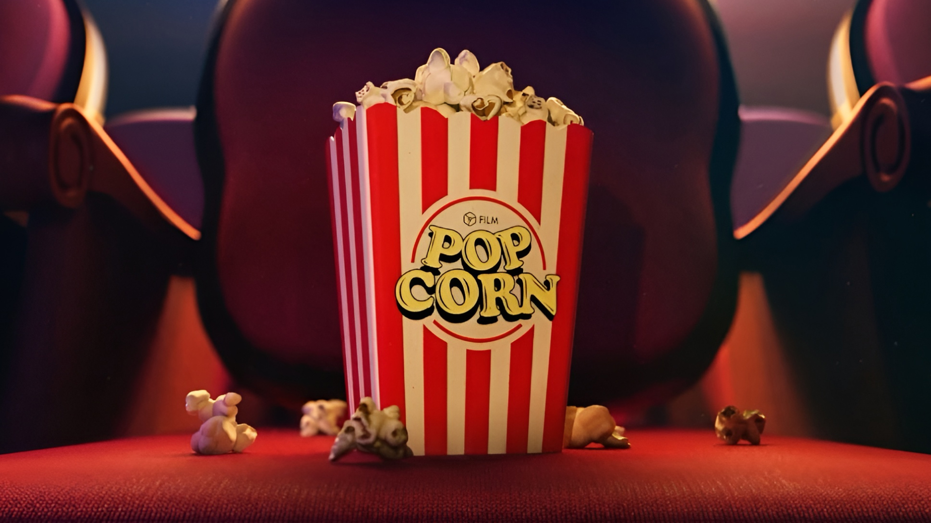 Popcorn E Soda Da Film 919 Movie Theater Popcorn Counter Images Stock
