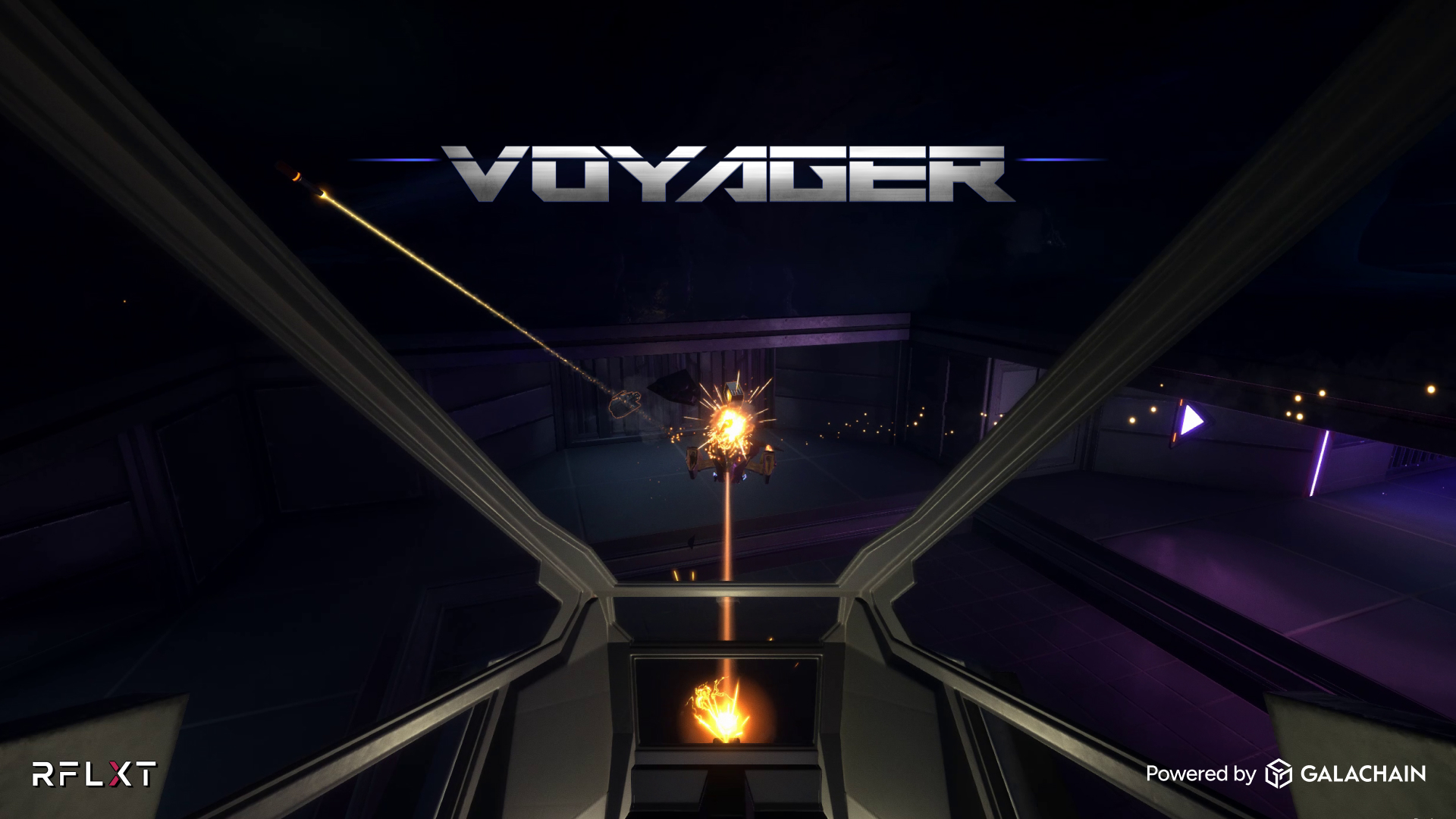 Voyager is an upcoming gaming title powered by GalaChain and created by RFLXT