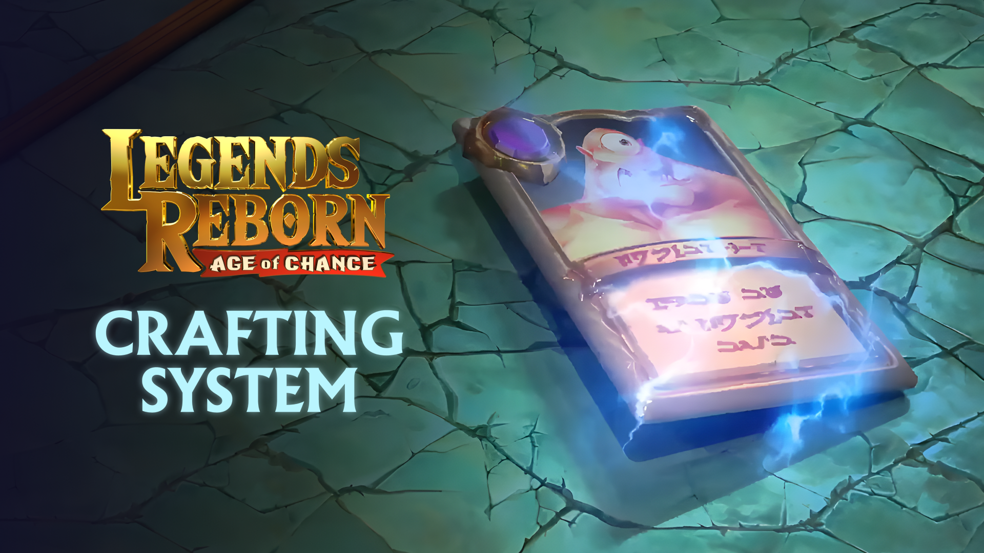 Legends Reborn's new crafting system is live, allowing players to collect and trade resources for the NFT cards they're after!