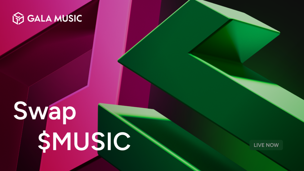 $MUSIC is now available for trade on GalaSwap!
