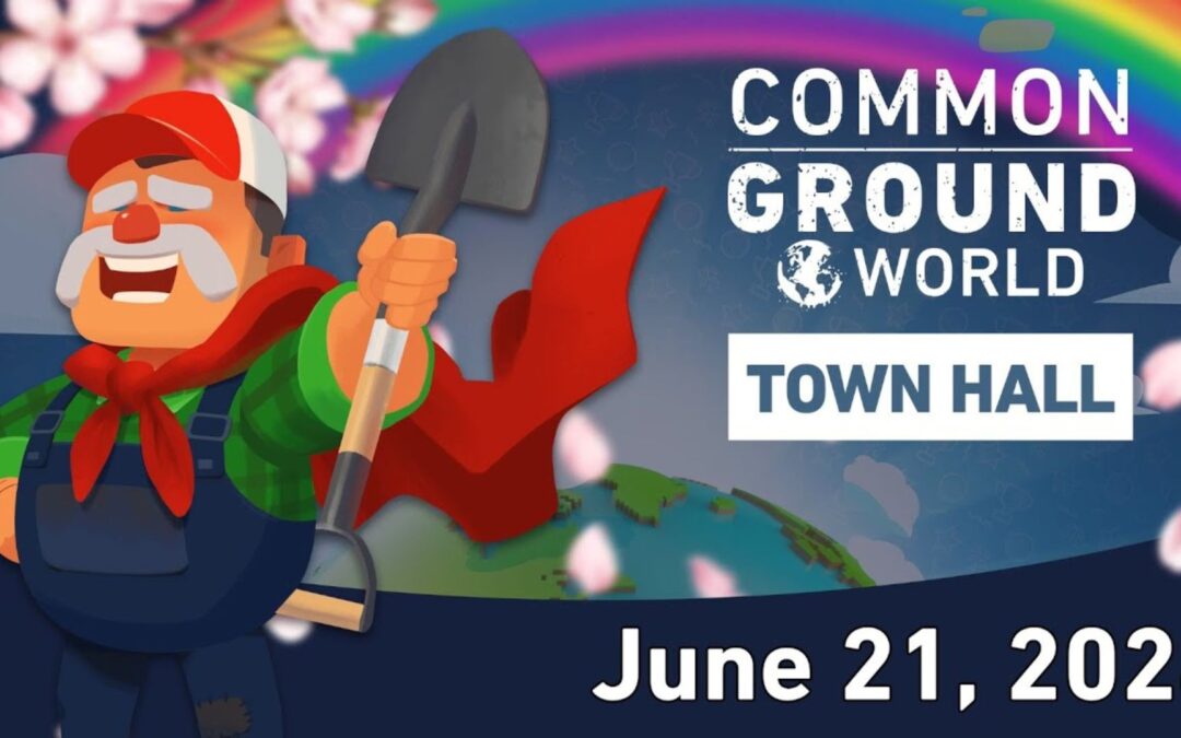 Live Common Ground World Town Hall and New NFT Releases!
