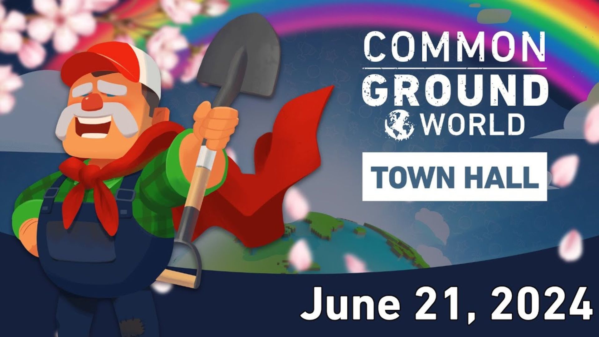Common Ground World's Town Hall is every first and third Friday on Gala Games Youtube!