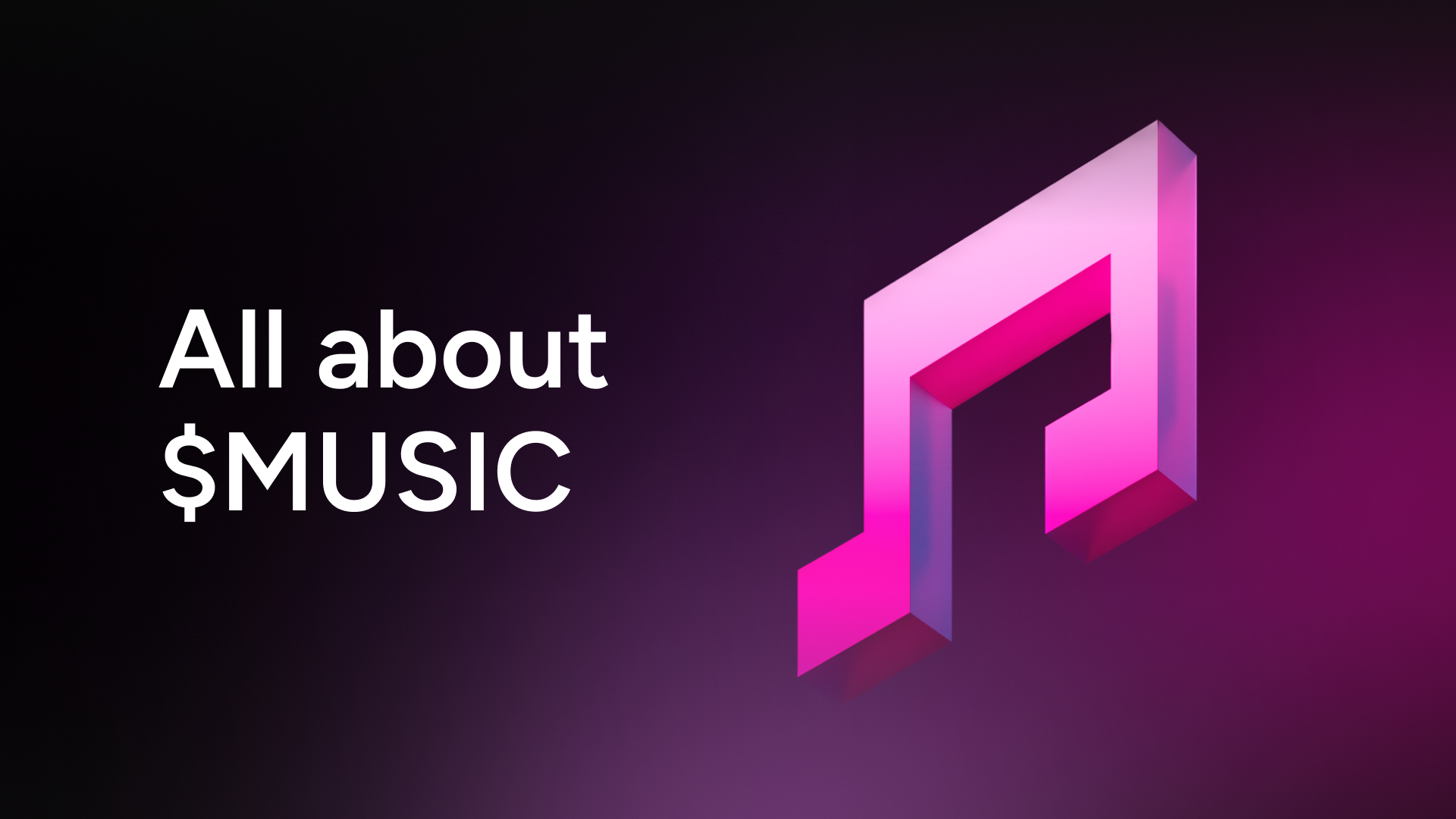 $MUSIC is the official token of the Gala Music web3 ecosystem, powering ownership and rewards.
