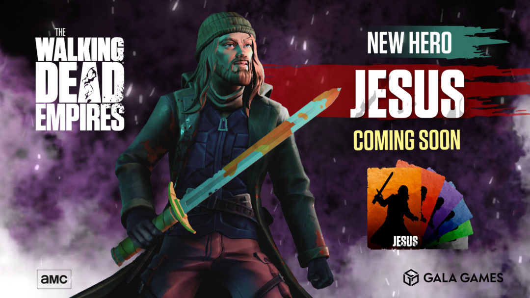 New This Week in The Walking Dead: Empires Hero Card Sale – Jesus!