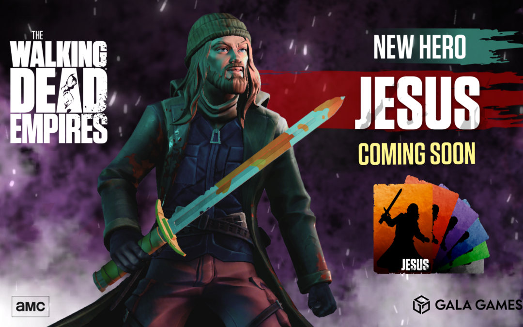New This Week in The Walking Dead: Empires Hero Card Sale – Jesus!