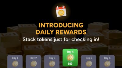 Treasure Tapper Introduces Exciting New Daily Reward Feature!