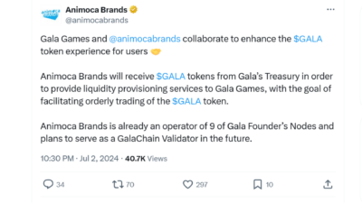 Gala Games and Animoca Brands Announce Collaboration