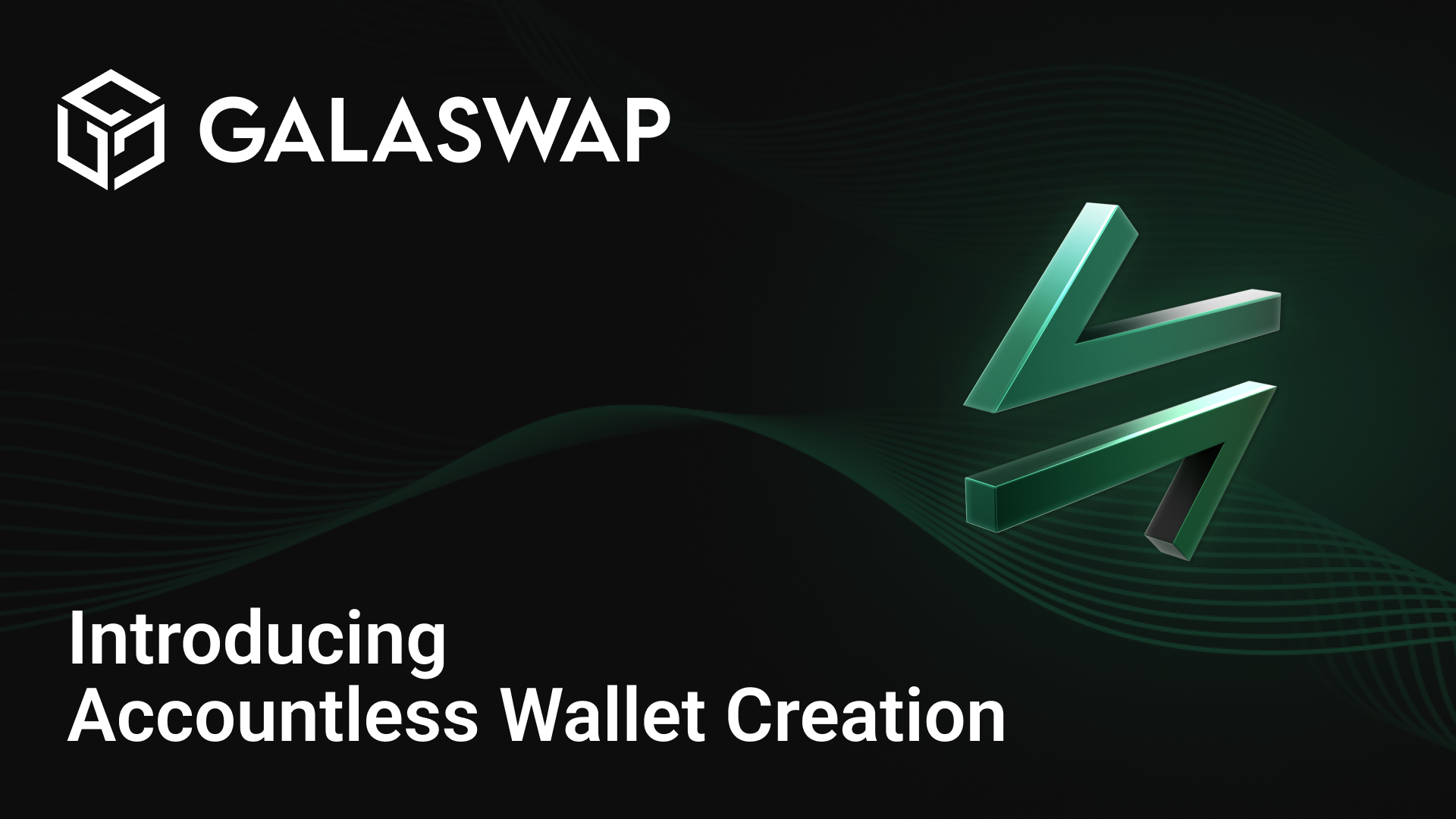 Users can now trade tokens on GalaSwap without creating a Gala account!