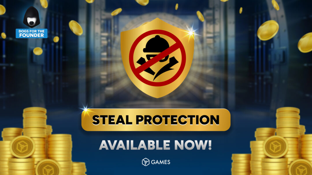 Steal Protection – State-of-the-art security for your coin pile