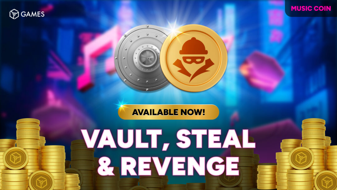 Steal & Revenge Strategy Lands in Music Coin