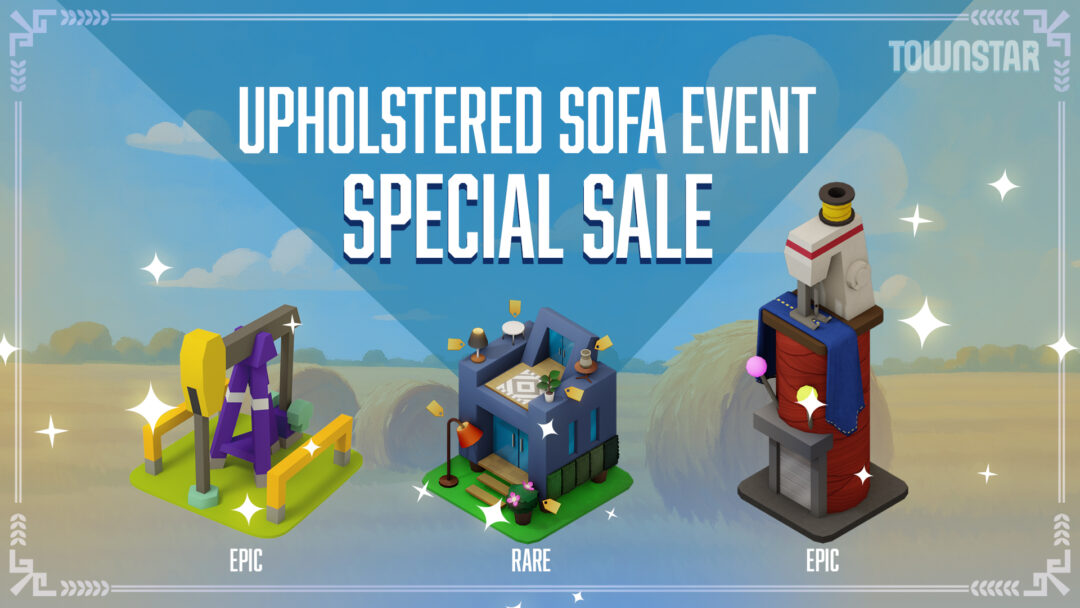 Town Star Upholstered Sofa event 2025 – Special Sale!