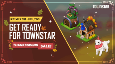 Get Ready for the Townstar Thanksgiving Sale on November 21st through November 28th, 2025!