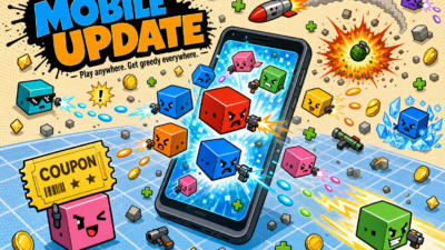 Greedy Cubes Arena — Update: Mobile, Coupons & Smoother Play