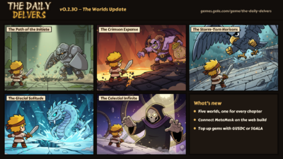 The Daily Delvers v0.2.30 is now live on the web